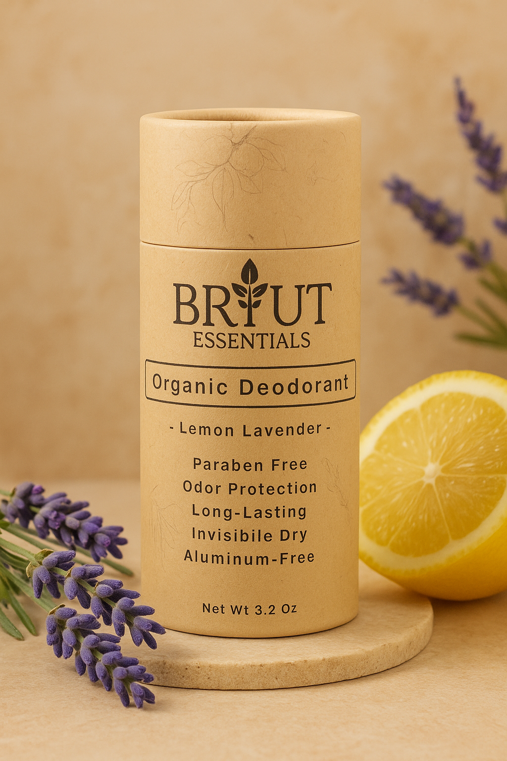 100% Organic Deodorant Stick