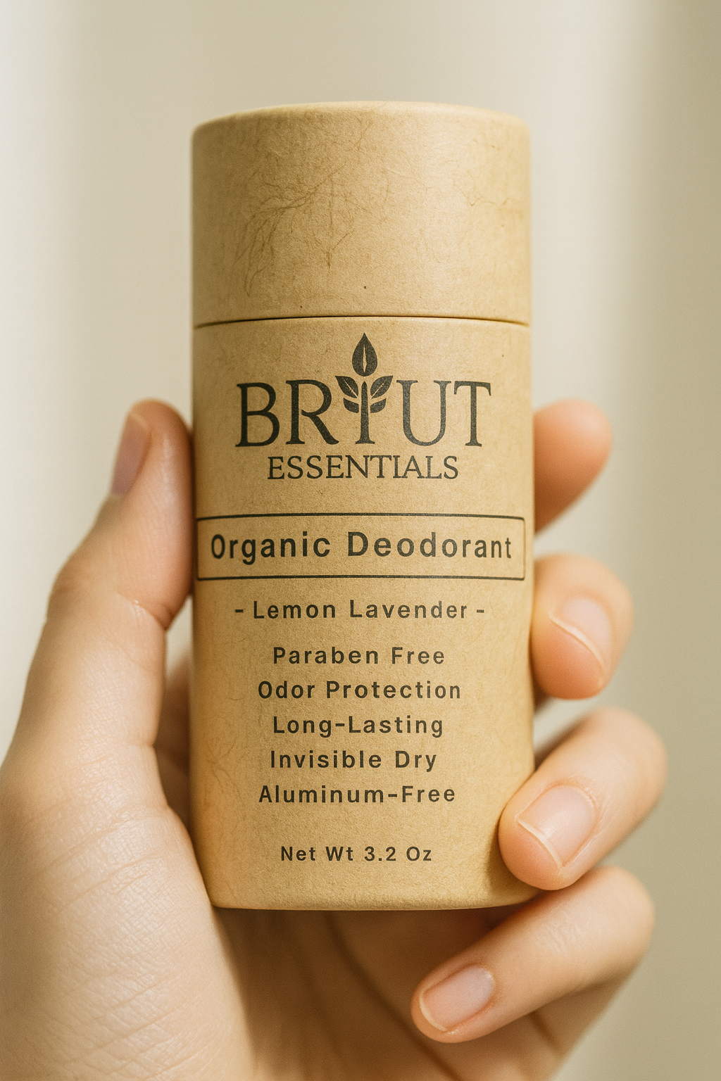100% Organic Deodorant Stick