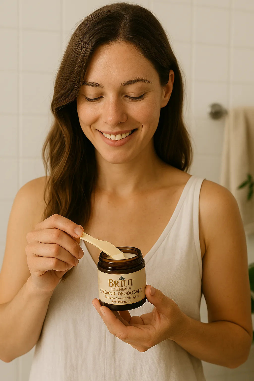 100% Organic Deodorant Jar