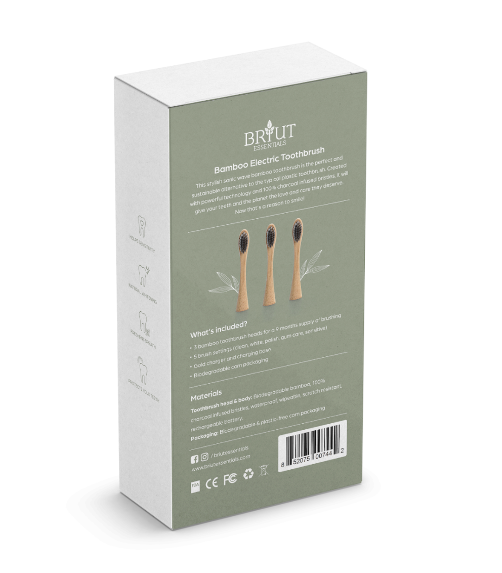 Electric Bamboo Toothbrush