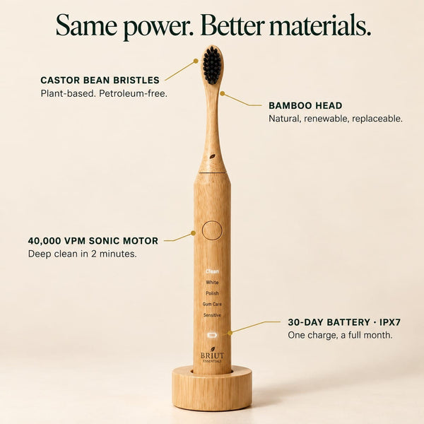Sonic Bamboo Toothbrush