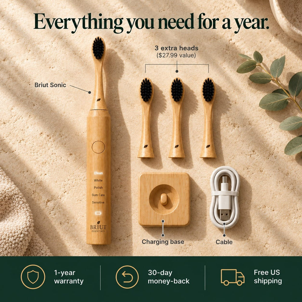 Bamboo Sonic Electric Toothbrush