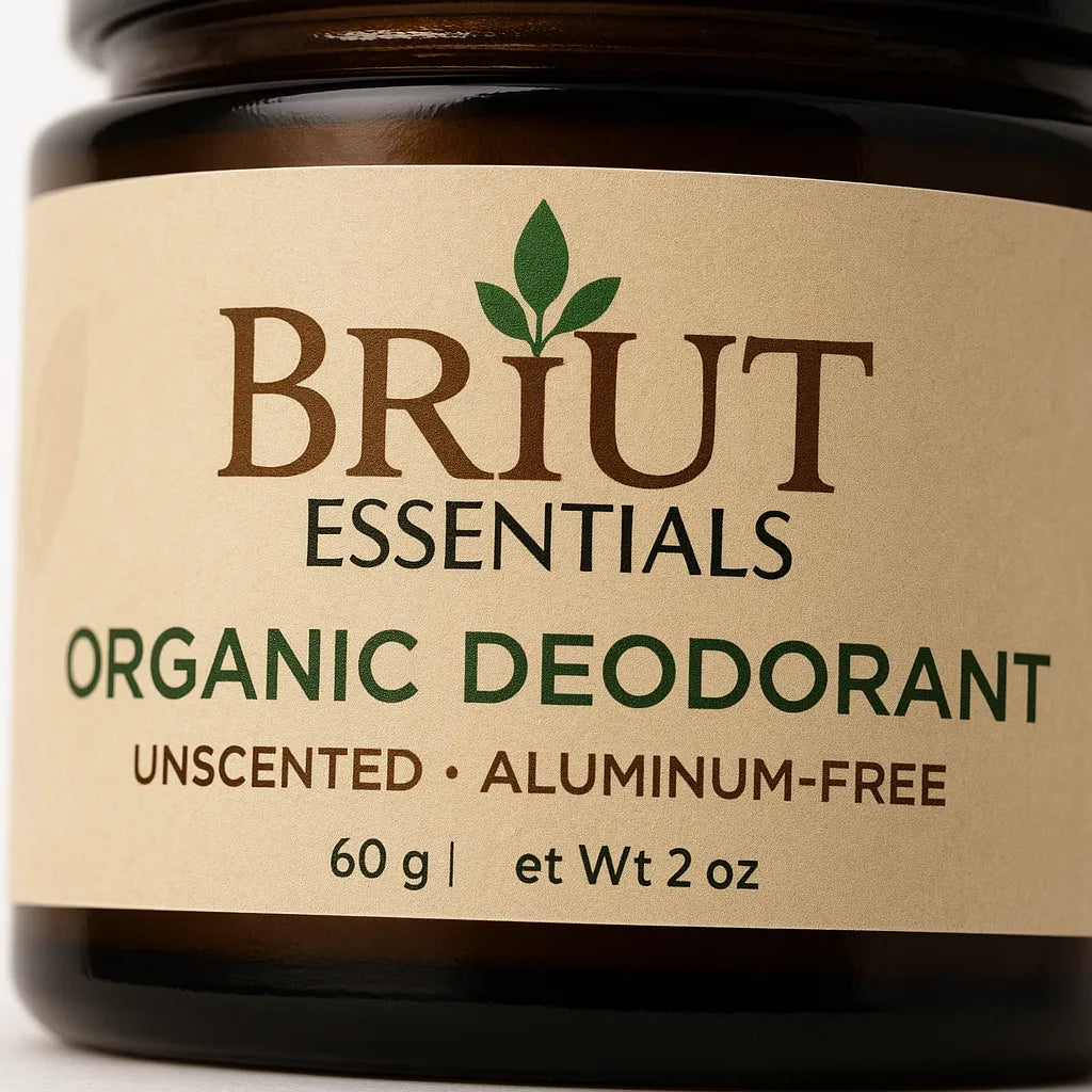 100% Organic Deodorant Jar