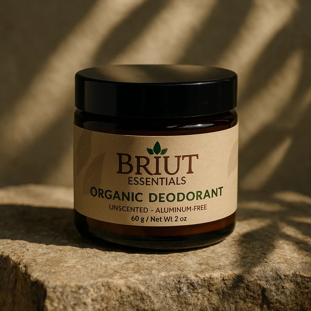 100% Organic Deodorant Jar