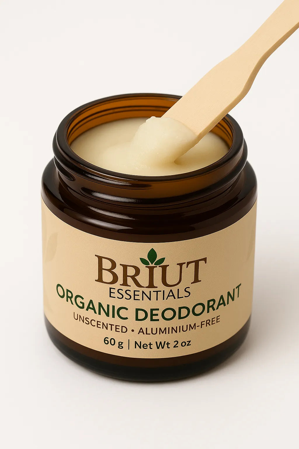 100% Organic Deodorant Jar