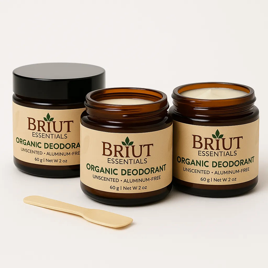 100% Organic Deodorant Jar