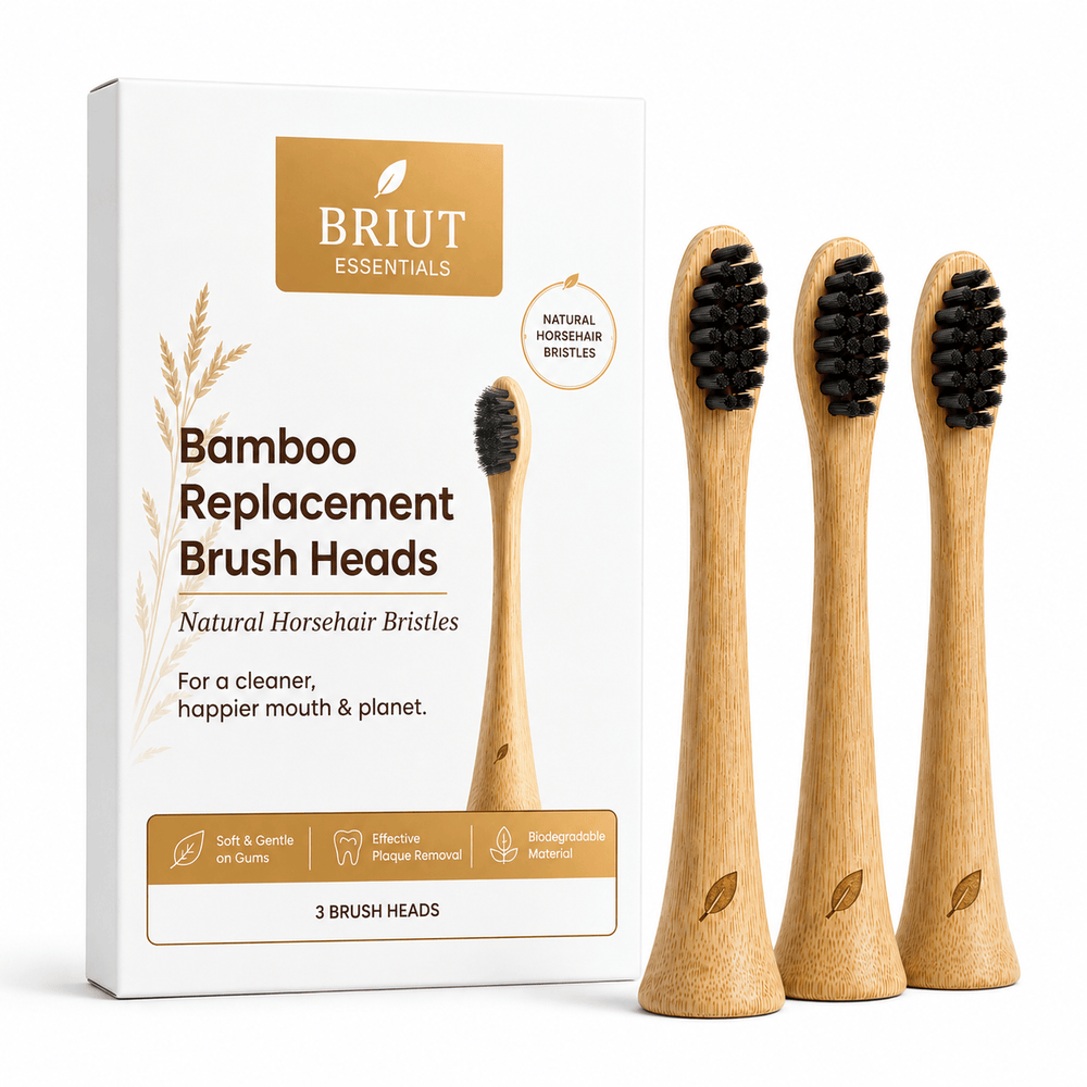 Natural Horsehair Replacement Heads (3-Pack)