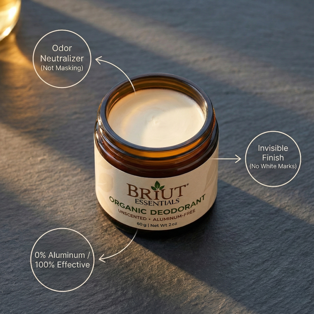 Purely Organic Deodorant Jar