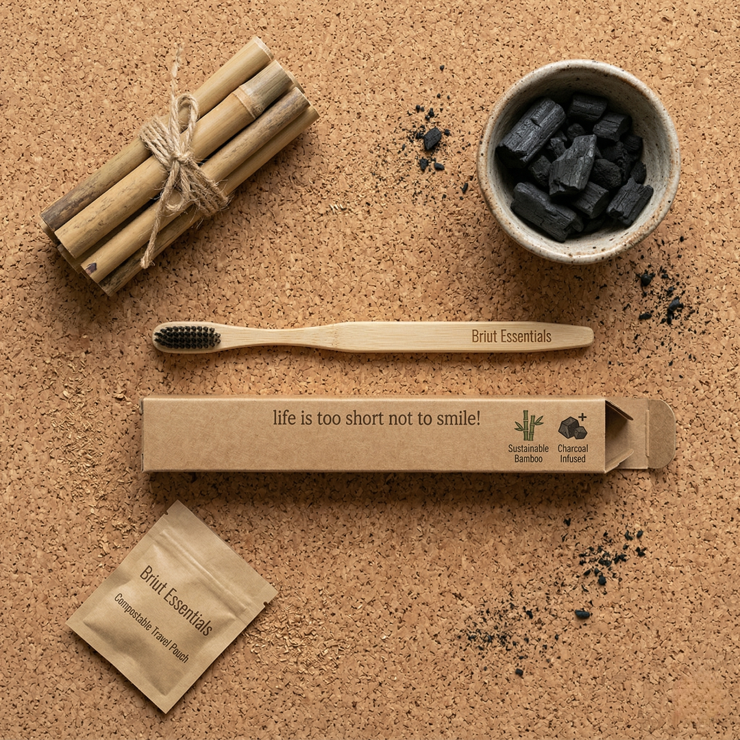 Eco-Friendly Bamboo Brush