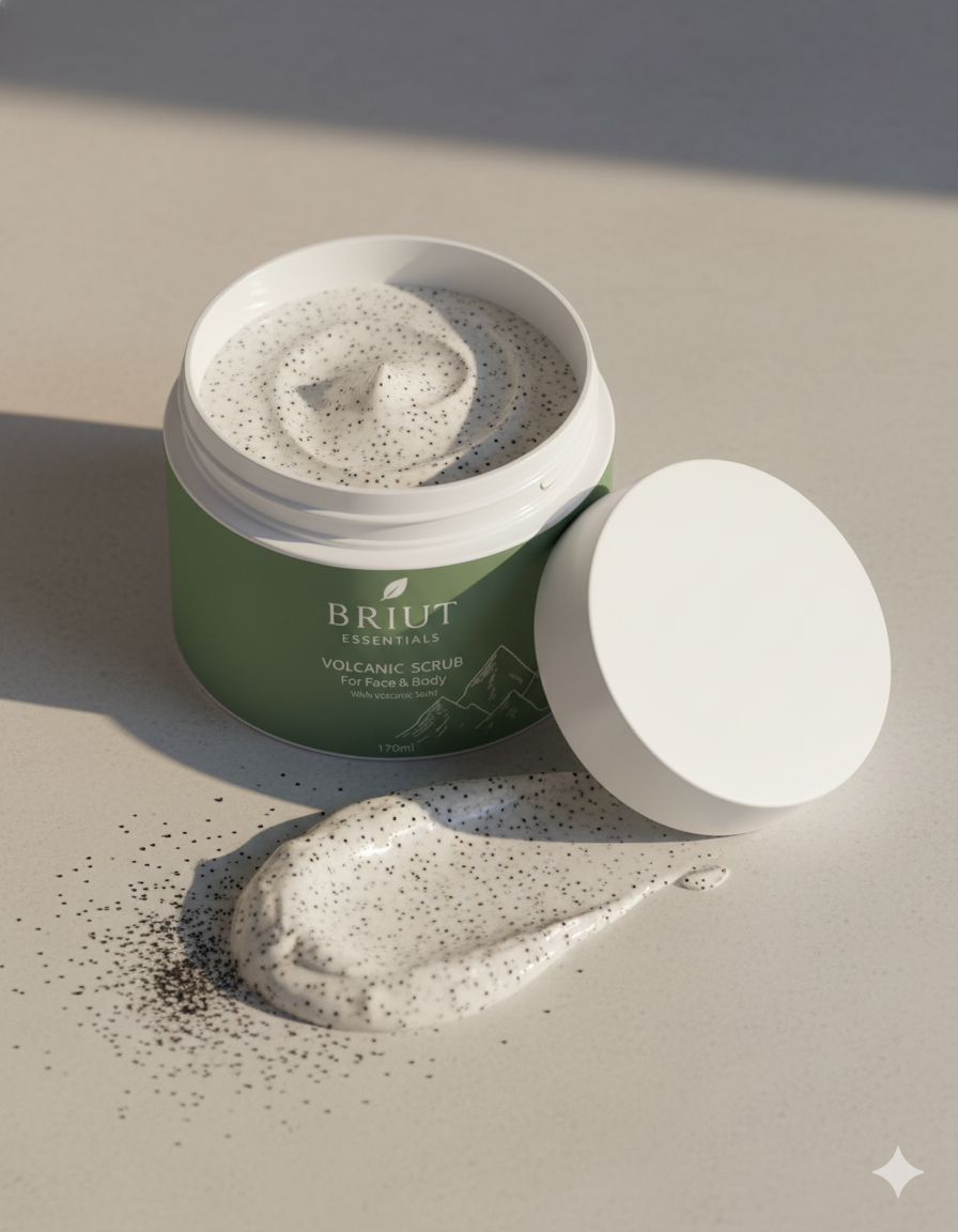Volcanic Face & Body Scrub