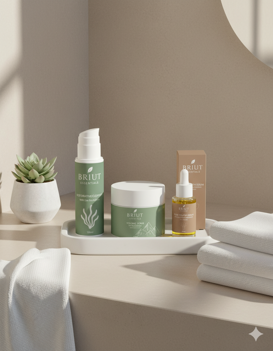 Volcanic Face & Body Scrub