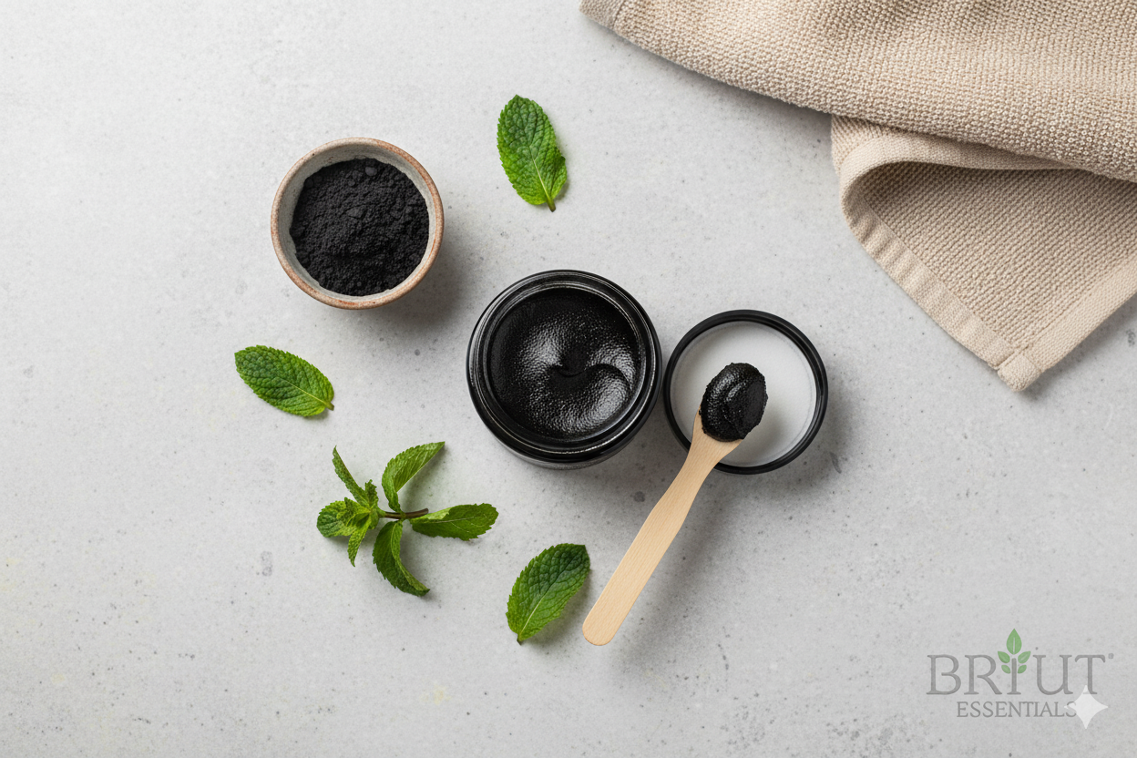 Organic Charcoal Whitening Toothpaste (Non-Powder)