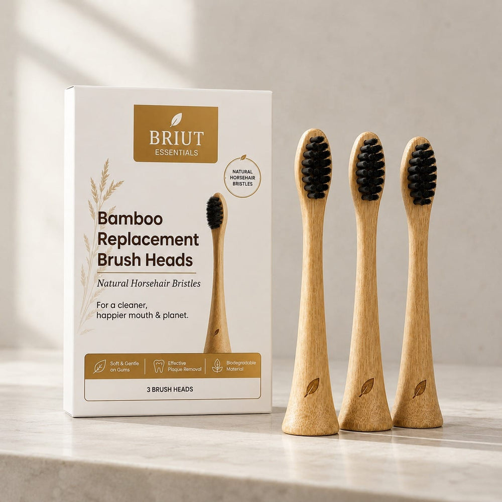 Natural Horsehair Replacement Heads (3-Pack)