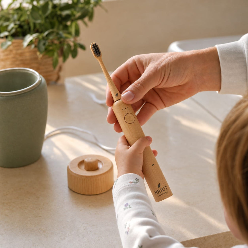 Kids Bamboo Sonic Electric Toothbrush