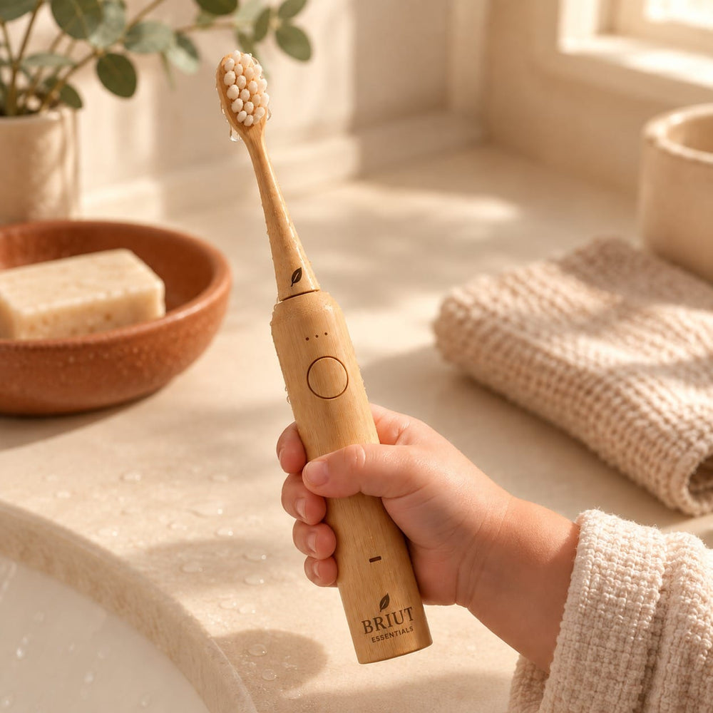 Kids Bamboo Sonic Electric Toothbrush