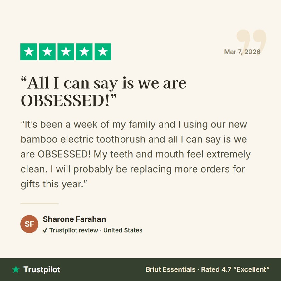 Five-star Trustpilot review by Sharone Farahan: All I can say is we are OBSESSED