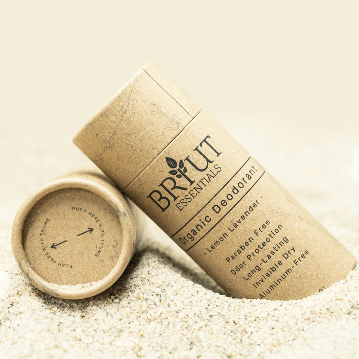 Organic Deodorant (That Works!) - Kraft Stick