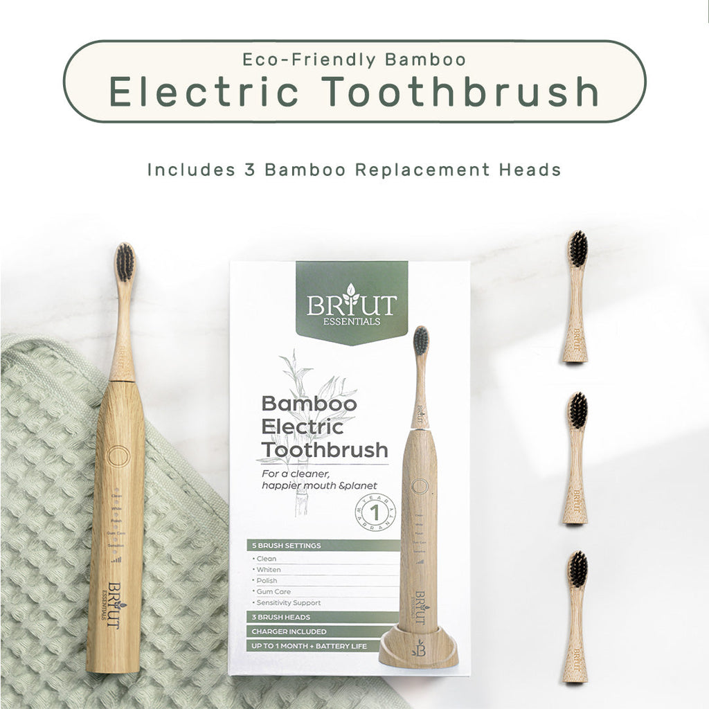 Moringa Toothpaste + Electric Bamboo Toothbrush Bundle