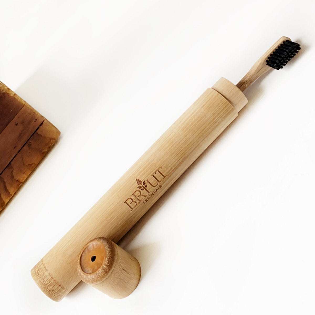 Bamboo Toothbrush Holder