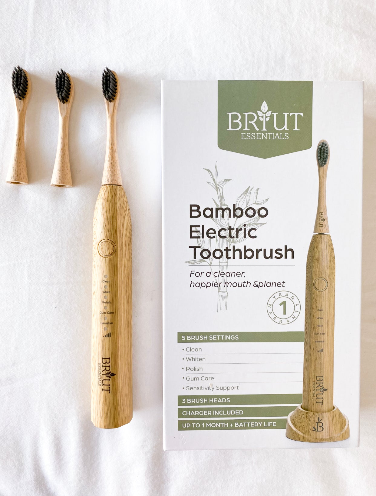 Electric Bamboo Toothbrush