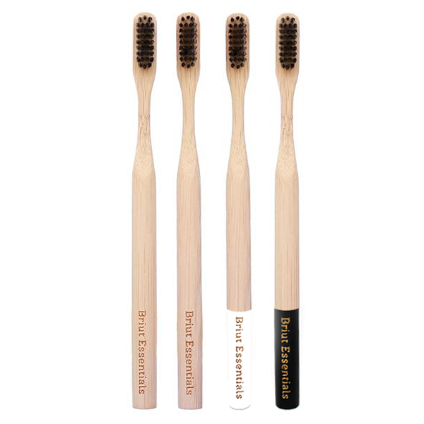 Bamboo Toothbrushes (4 Pack Assorted)